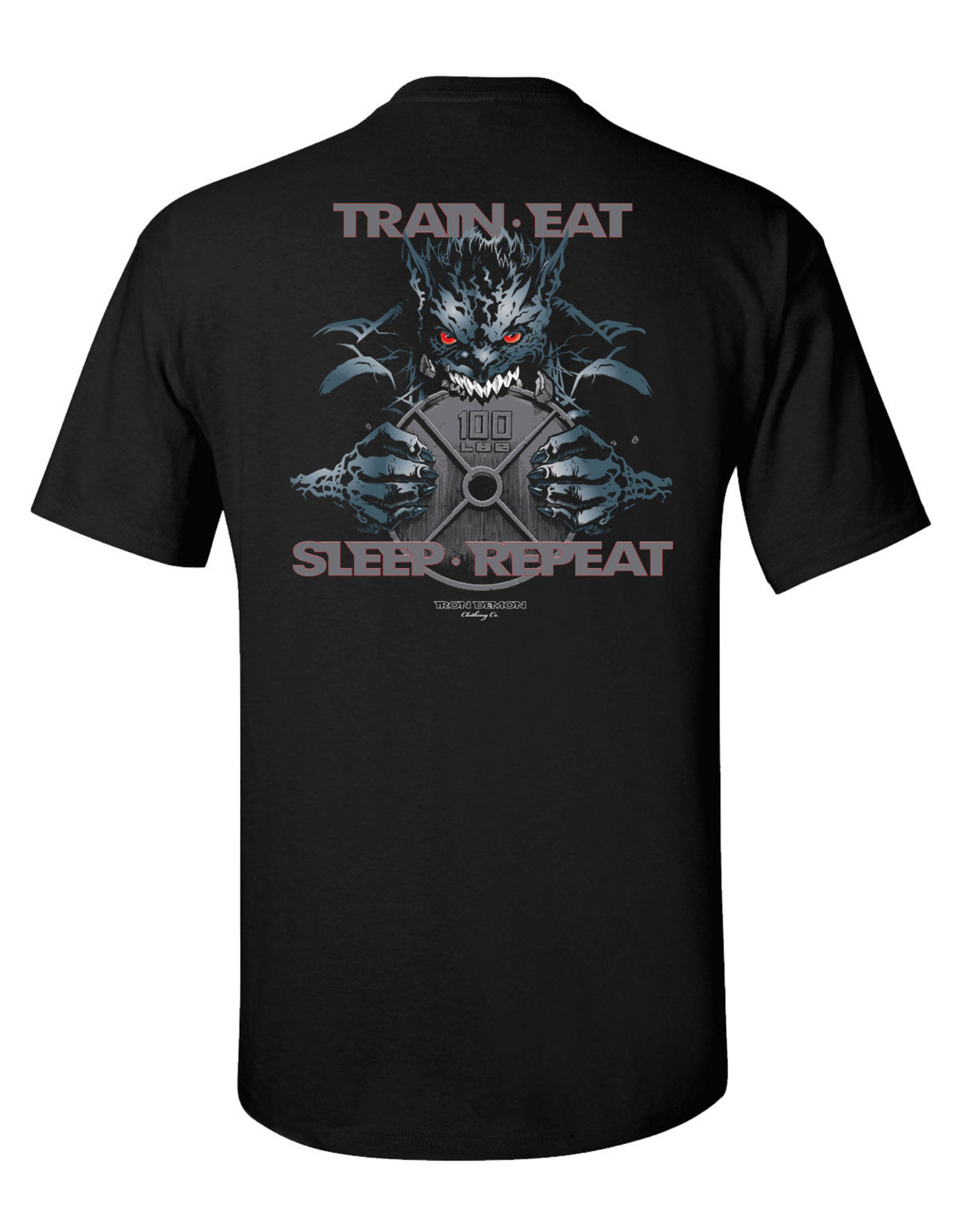 Train Eat Sleep Graphic T-Shirt